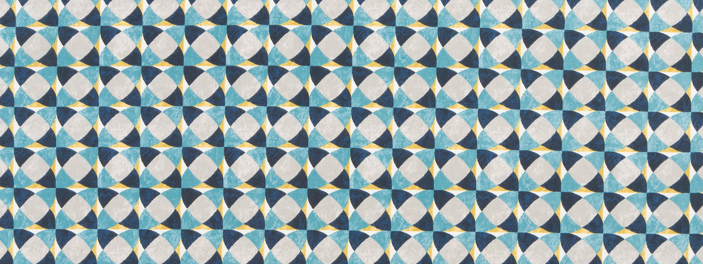 Robert Allen @ Home Echo Geo | Peacock  Print     - 254866