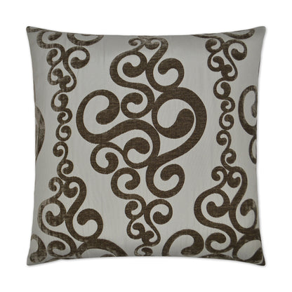 D.V. KAP HOME   24" x 24" Harpo Pillow - Taupe Transitional    - 2559-T-2424