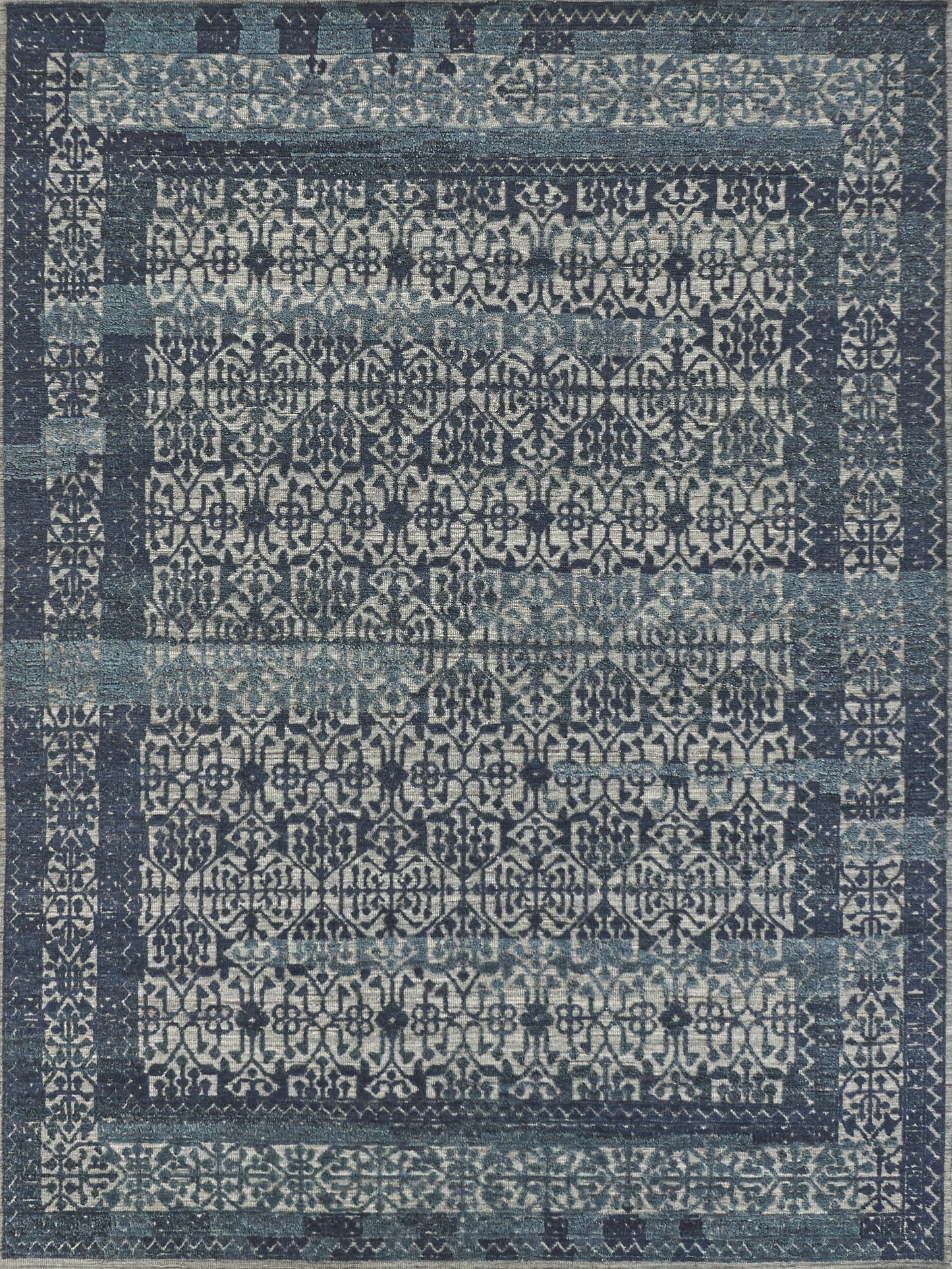 EXQUISITE RUGS   Hand-Knotted Rectangle    - 2567-6'X9'