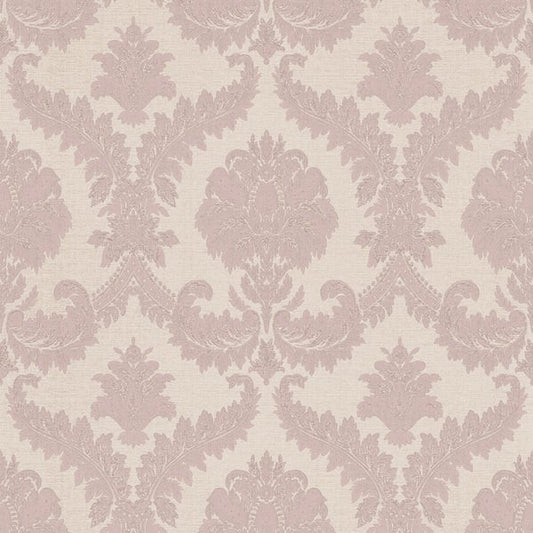 Galerie Wallcoverings Cottage Chic Damasco Imperiale Galerie Wallcoverings  Pink   - 25724