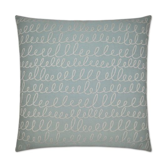 D.V. KAP HOME   24" x 24" Verbomania Pillow - Cloud Abstract, Novelty    - 2573-C-2424