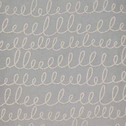 D.V. KAP HOME   24" x 24" Verbomania Pillow - Grey Abstract, Novelty    - 2573-G-2424