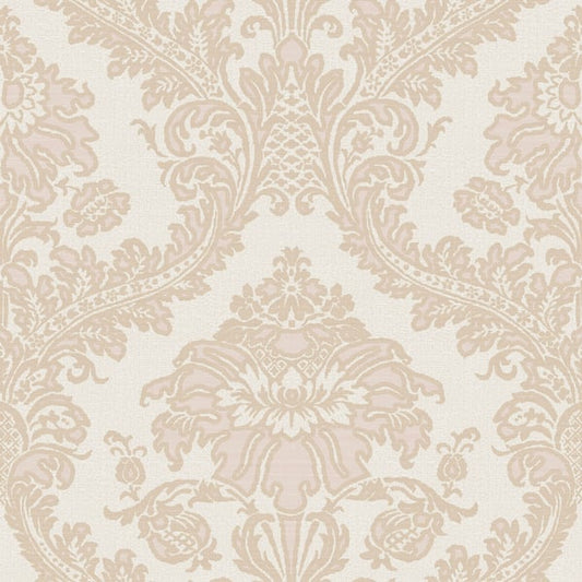Galerie Wallcoverings Cottage Chic Damasco Superior Galerie Wallcoverings  Pink   - 25734