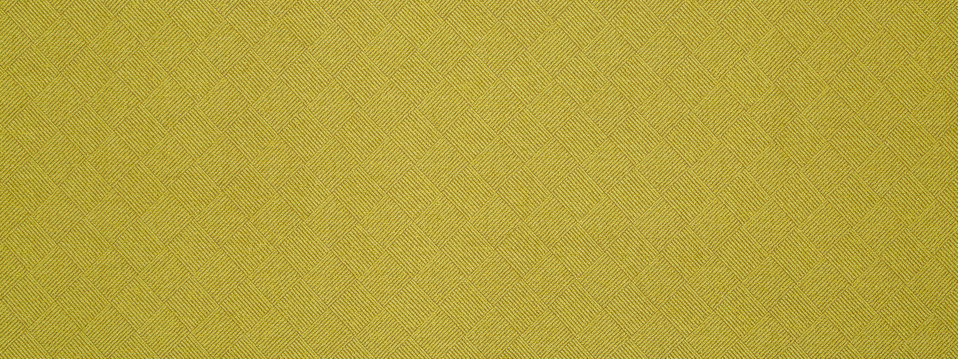 Golden-yellow woven fabric with a diamond plaid texture, ideal for upholstery.