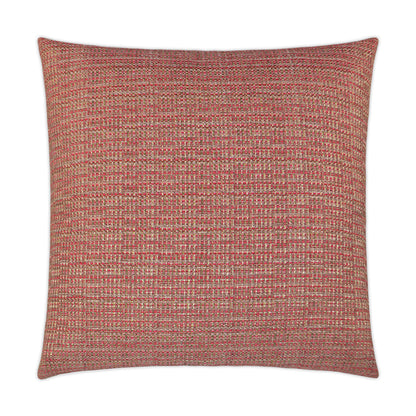 D.V. KAP HOME   24" x 24" Jackie O Pillow - Flamingo Solid    - 2579-F-2424