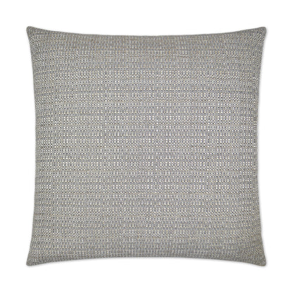 D.V. KAP HOME   24" x 24" Jackie O Pillow - Gunmetal Solid    - 2579-G-2424