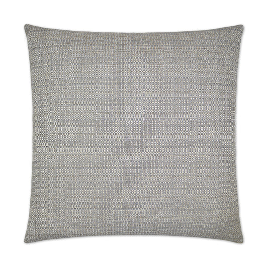 D.V. KAP HOME   24" x 24" Jackie O Pillow - Gunmetal Solid    - 2579-G-2424