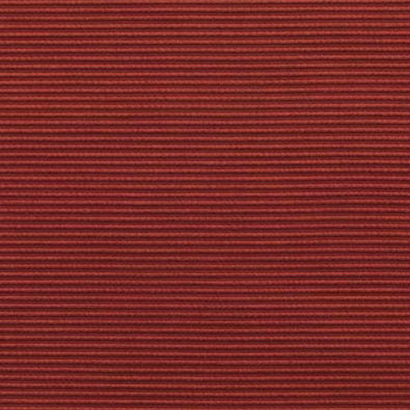 Close-up of burnt red textured fabric with a ribbed weave; a high-performance textile texture.