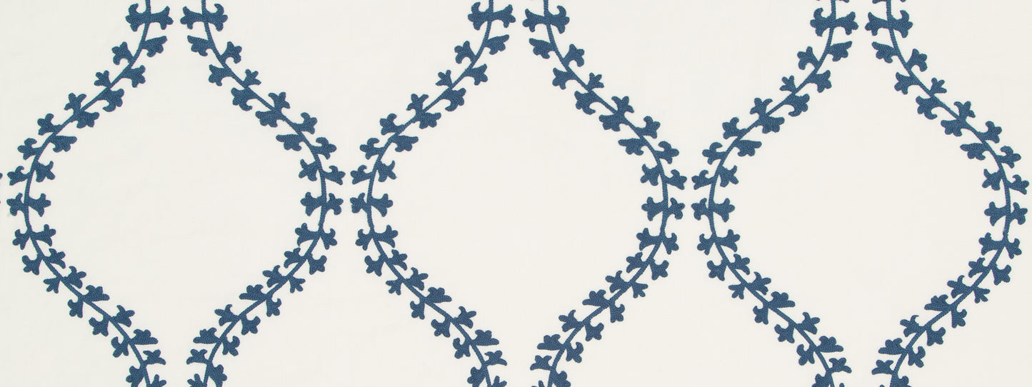 Robert Allen Ogee Vine | Denim  Multipurpose     - 259005