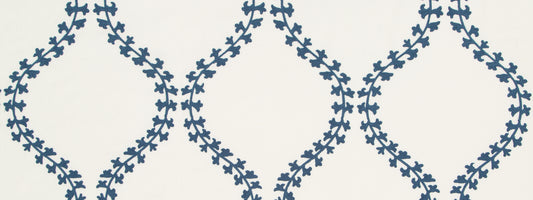 Robert Allen Ogee Vine | Denim  Multipurpose     - 259005