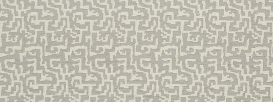 Robert Allen Chenille Maze | Cement  Upholstery     - 259064