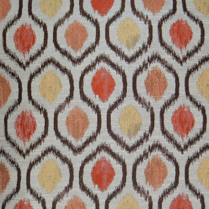 D.V. KAP HOME   24" x 24" Brandon Pillow - Brick Global    - 2591-B-2424