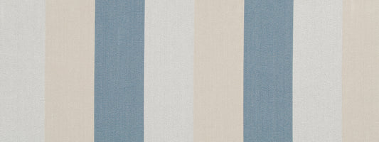 Robert Allen Kabir Stripe | Denim  Upholstery     - 259673