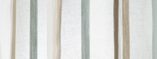 Beacon Hill Astor Stripe | Sky  Drapery     - 259968