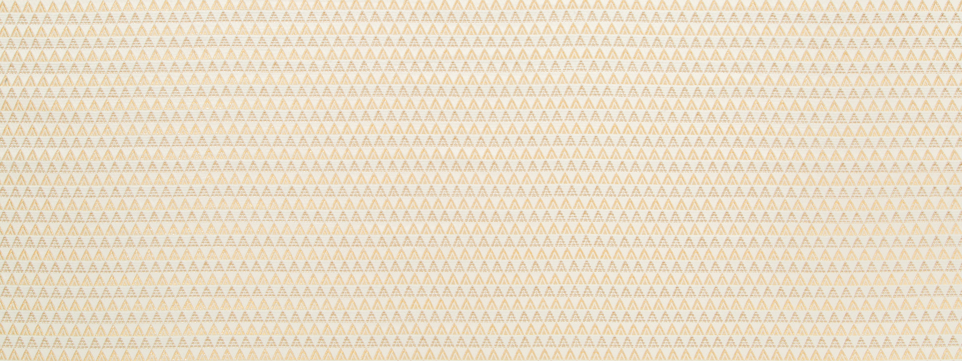 Beige triangular lattice pattern on a warm cream drapery fabric; subtle, seamless geometric texture.