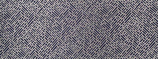 Beacon Hill Capri Fret | Navy  Multipurpose     - 260028