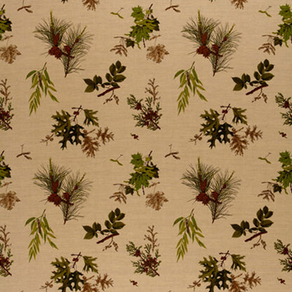 SCHUMACHER  CLASSIC PRINTS WOODLANDS   Pine Lichen On Natural   - 2602880