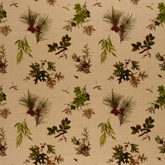 SCHUMACHER  CLASSIC PRINTS WOODLANDS   Pine Lichen On Natural   - 2602880