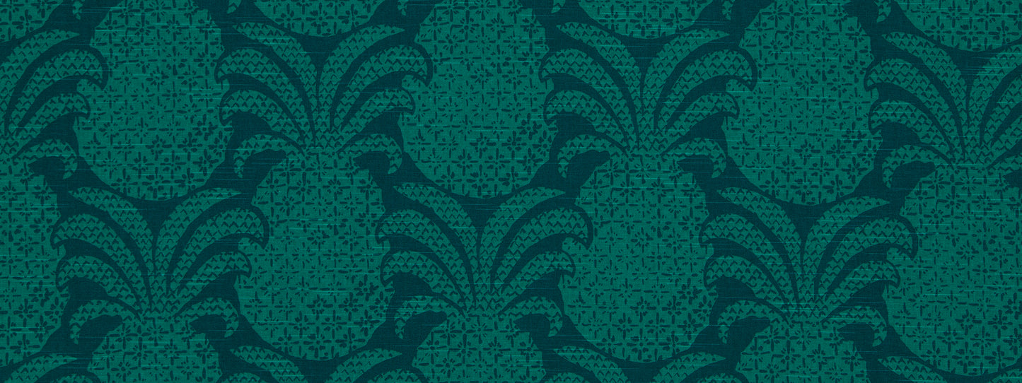 Robert Allen @ Home Colony Club | Marrakech Green  Print     - 260315