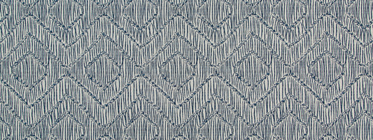 Robert Allen @ Home Rattan Fret Bk | Indigo  Upholstery     - 260500