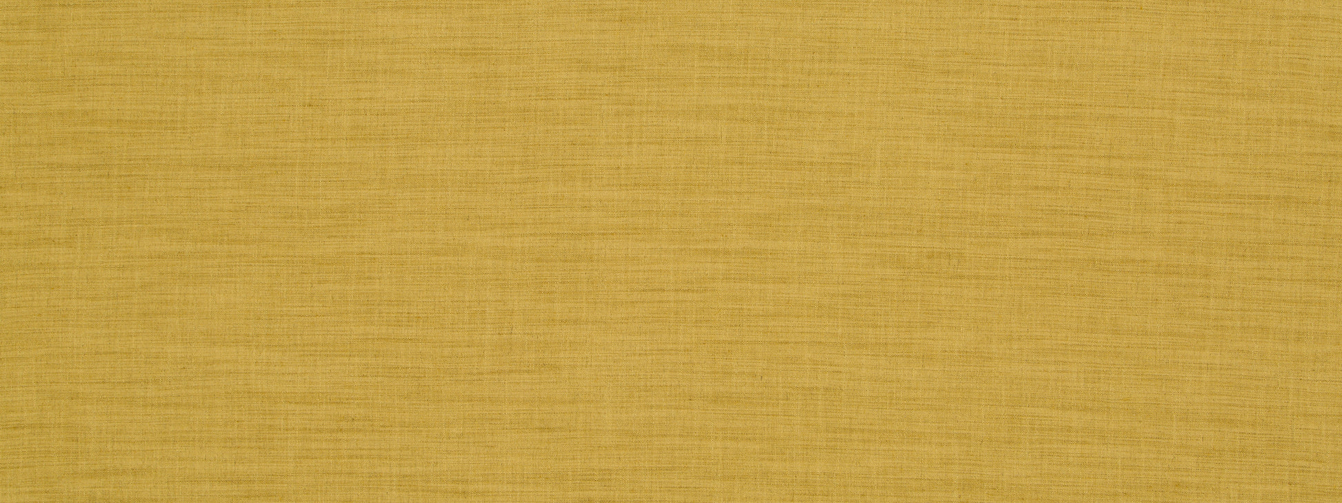 Golden yellow woven fabric texture; linen-like material, close-up swatch for upholstery or curtains.