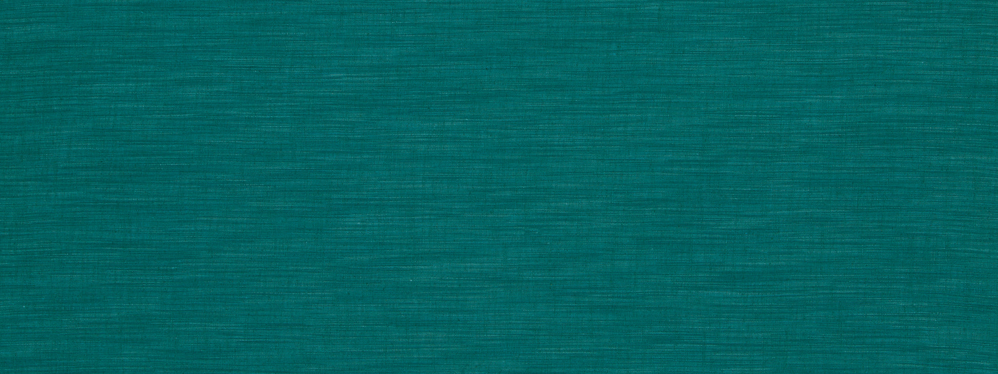Teal textured fabric close-up with subtle horizontal weave, suitable for upholstery or apparel.