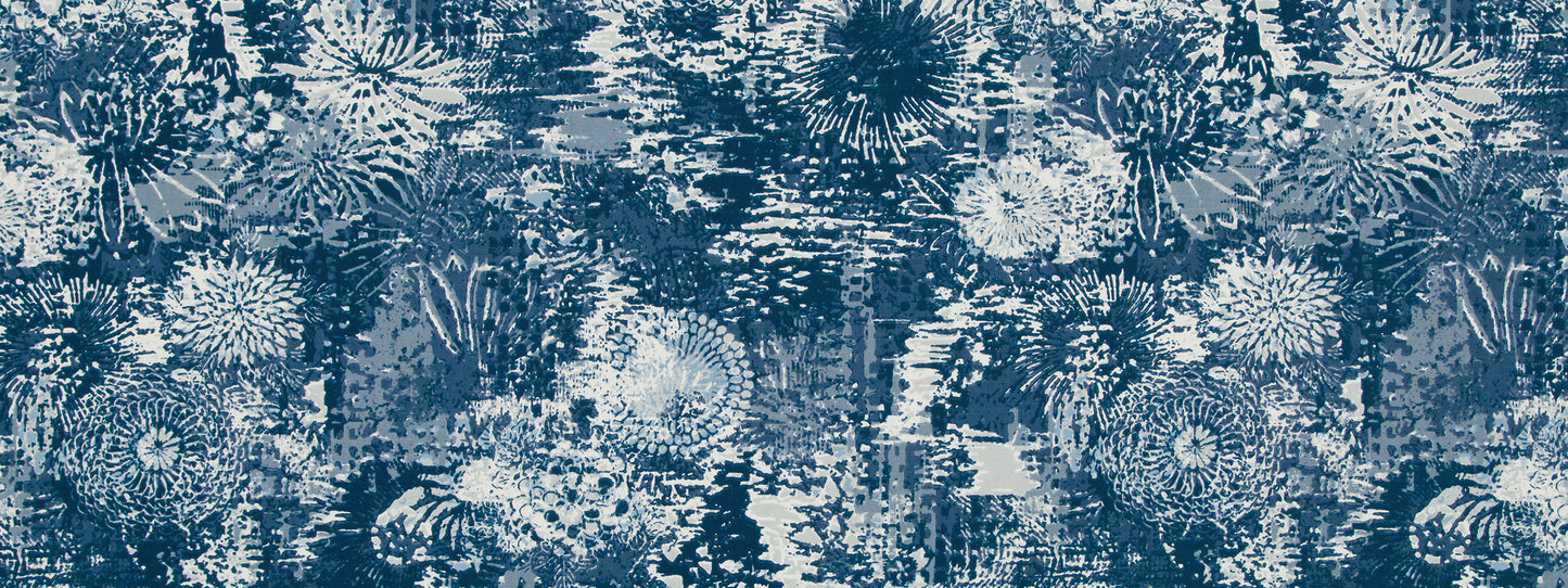 Robert Allen @ Home Fezara | Indigo  Print     - 260826