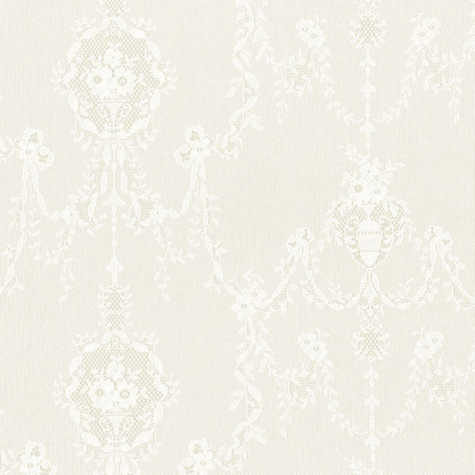 SCHUMACHER  RADIANCE SHEERS STEPHANIES LACE SHEER SHEERS & CASEMENTS SHEERS & CASEMENTS CHAMPAGNE   - 2609790