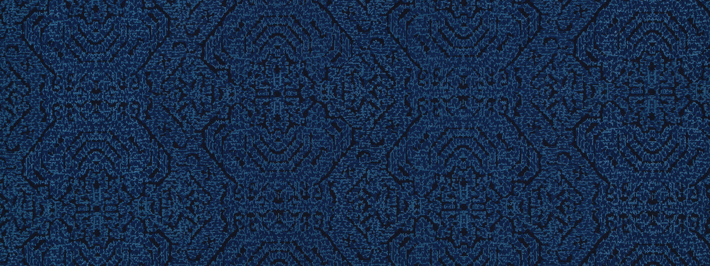 Beacon Hill Escot Maze | Indigo  Multipurpose     - 261477
