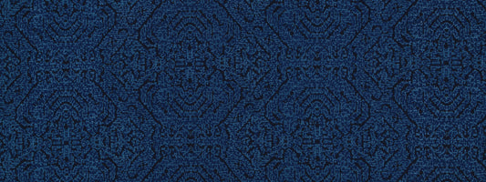 Beacon Hill Escot Maze | Indigo  Multipurpose     - 261477