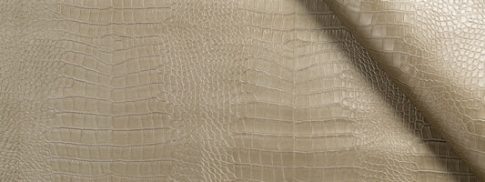 Robert Allen Contract King Croc | Pewter  Upholstery     - 261647