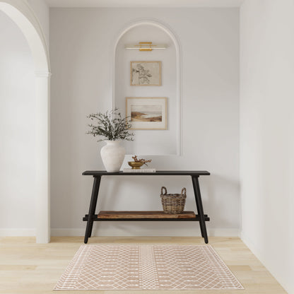 Bohemian 3' x 5' rug.