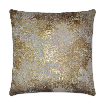 D.V. KAP HOME   24" x 24" Artemis Pillow - Gold Glam, Modern    - 2619-G-2424