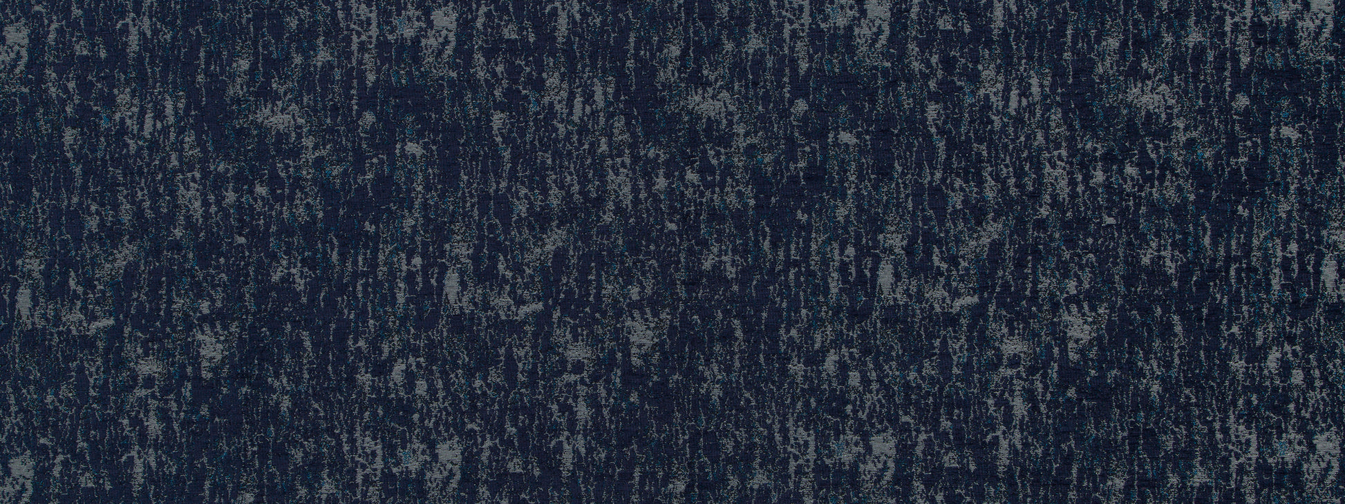 Dark blue textured denim-like upholstery fabric swatch with a speckled, weathered finish.