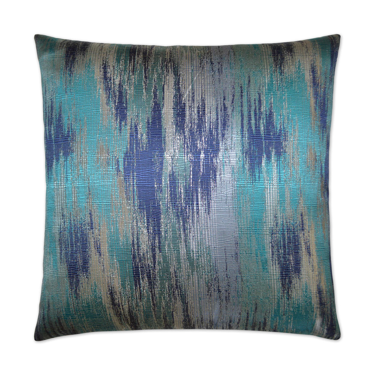 D.V. KAP HOME   24" x 24" Lumina Pillow - Blue Glam, Modern    - 2620-B-2424