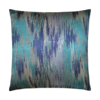 D.V. KAP HOME   24" x 24" Lumina Pillow - Blue Glam, Modern    - 2620-B-2424