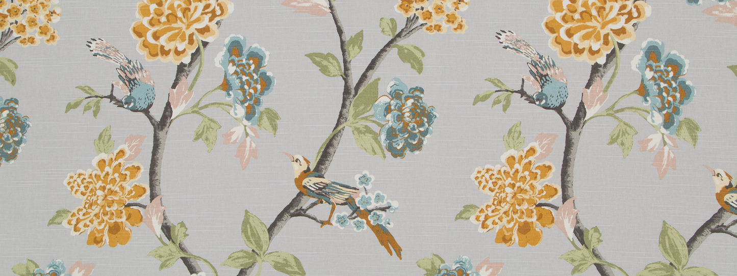 Robert Allen @ Home Helene Floral | French Grey  Print     - 262102