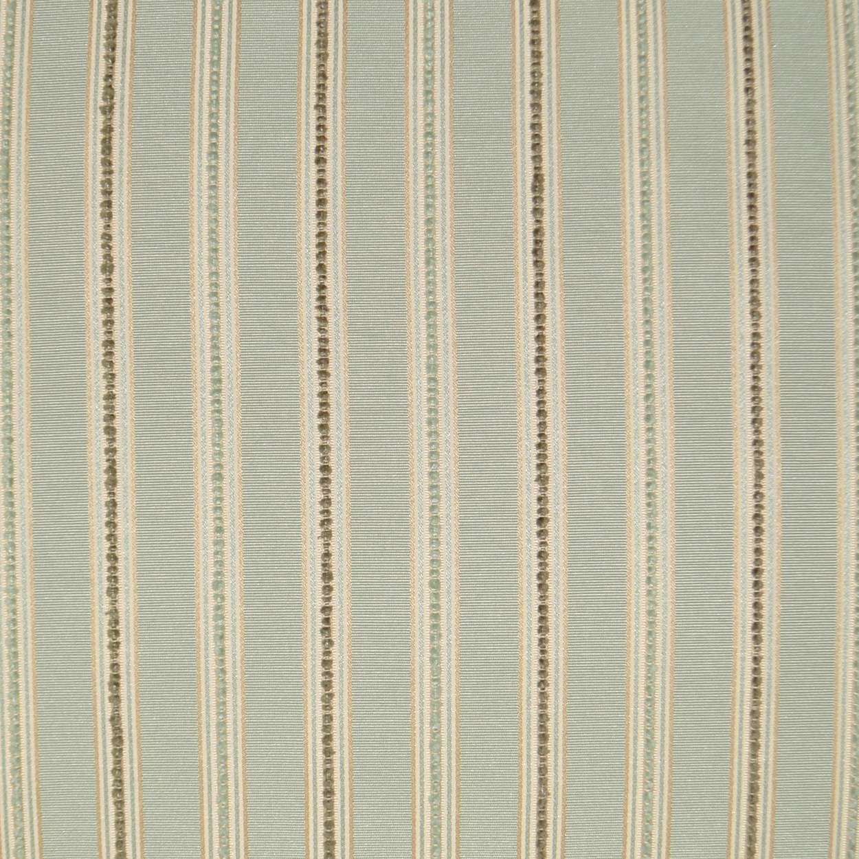 Mint striped pillow, 24" x 24", with a woven texture.