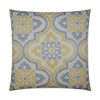 D.V. KAP HOME   24" x 24" Lattice Imprint Pillow Farmhouse    - 2642-2424