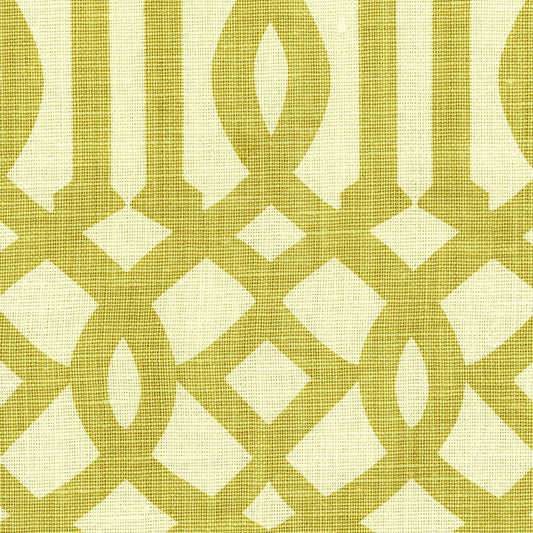 SCHUMACHER  PRINT HAPPY IMPERIAL TRELLIS PRINTS PRINTS CITRINE/IVORY   - 2643762