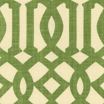 SCHUMACHER FABRIC  PRINT HAPPY IMPERIAL TRELLIS   TREILLAGE/IVORY   - 2643763