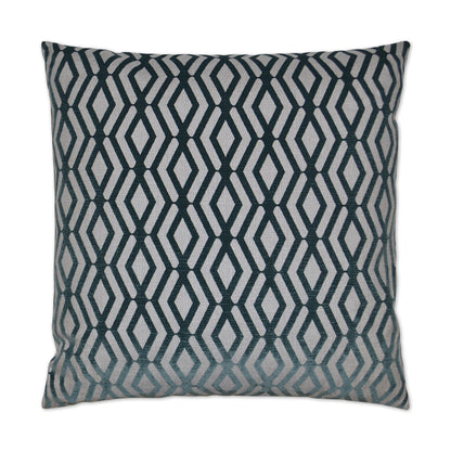D.V. KAP HOME   24" x 24" Fulcrum Pillow - Ocean Transitional, Geometric    - 2668-O-2424