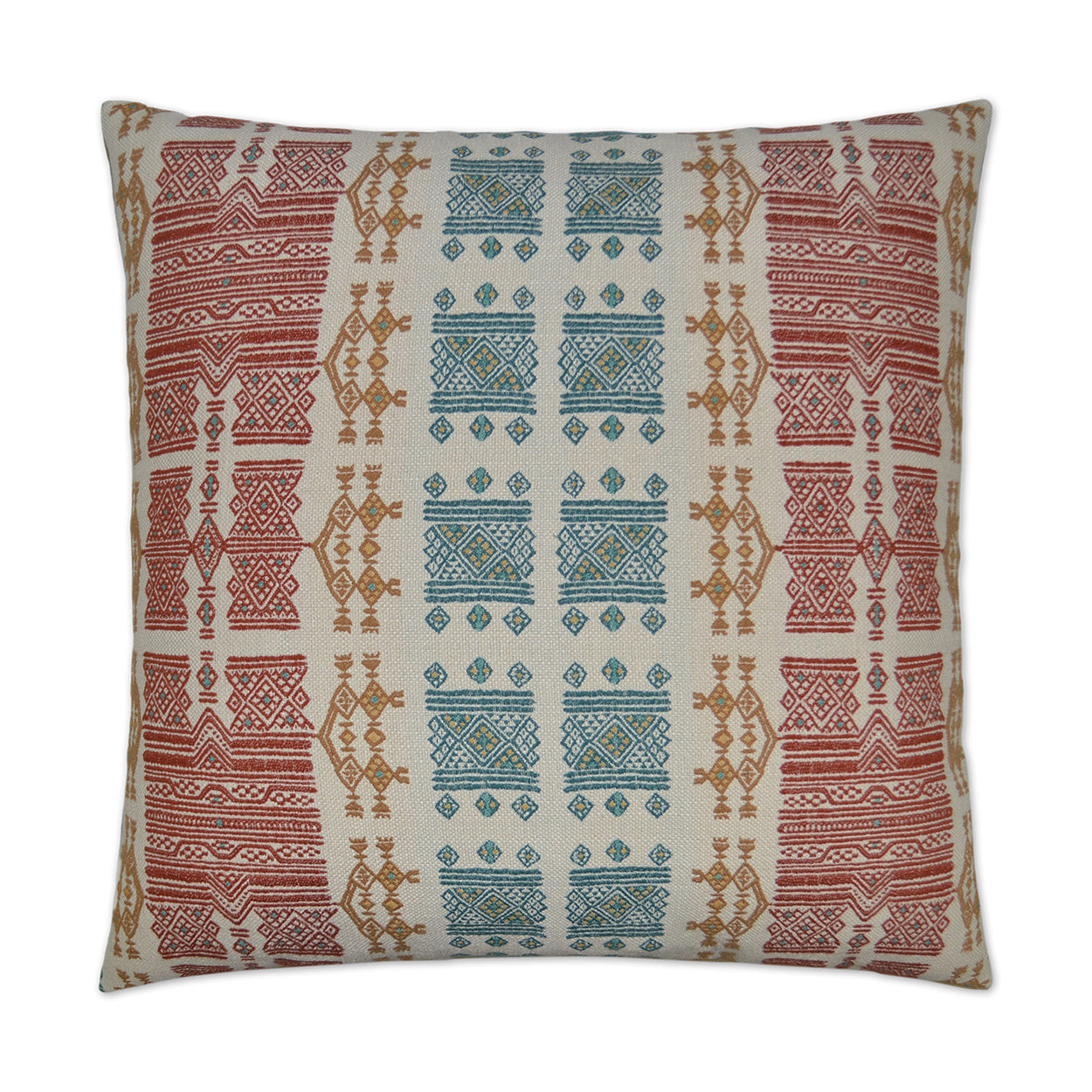 D.V. KAP HOME   24" x 24" Cochise Pillow Embroidery, Global    - 2676-2424