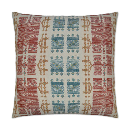 D.V. KAP HOME   24" x 24" Cochise Pillow Embroidery, Global    - 2676-2424