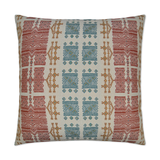 D.V. KAP HOME   24" x 24" Cochise Pillow Embroidery, Global    - 2676-2424