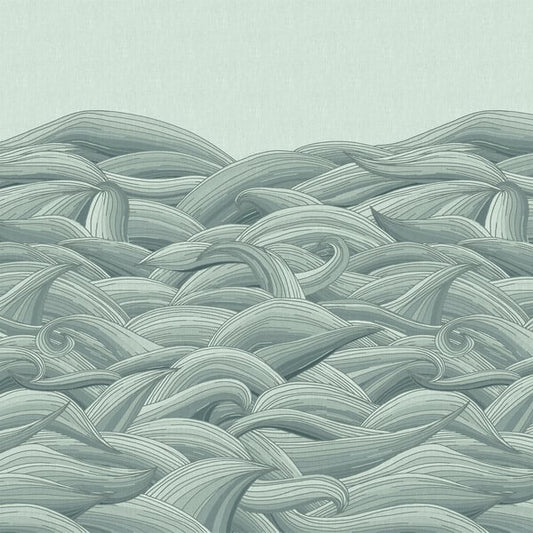 Galerie Wallcoverings Crafted Waves Galerie Wallcoverings  Green   - 26785