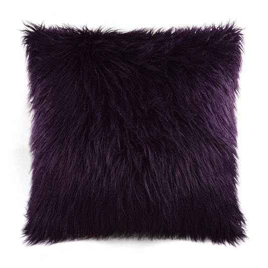 D.V. KAP HOME   24" x 24" Llama Fur Faux Fur    - 2681-P-2424