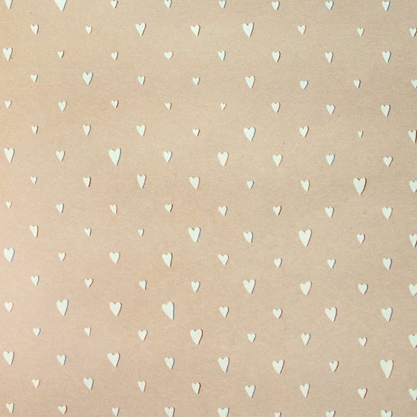 Galerie Wallcoverings Great Kids Glitter Hrts Galerie Wallcoverings  Beige   - 26820
