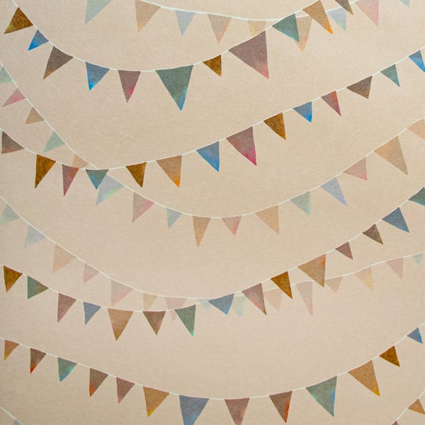 Galerie Wallcoverings Great Kids Garland Galerie Wallcoverings  Beige   - 26825