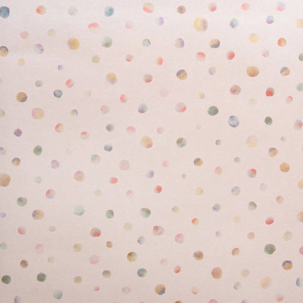 Galerie Wallcoverings Great Kids Watercolour Dots Galerie Wallcoverings  Pink   - 26835